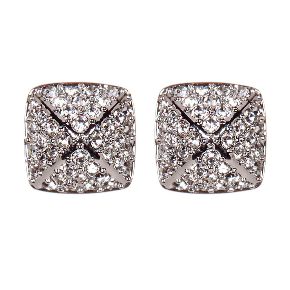 Swarovski Tactic Crystal Stud Earrings